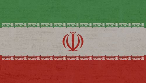 iran flag international