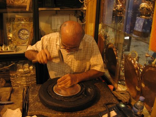 iran isfahan handicrafts