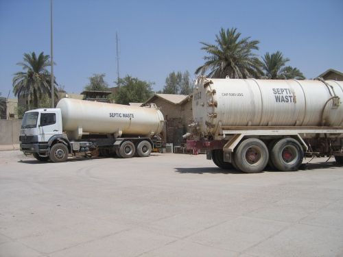 truck iraq water