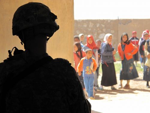 iraq school military