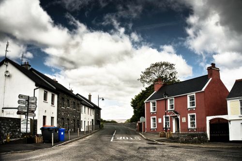 ireland clonbour clouds