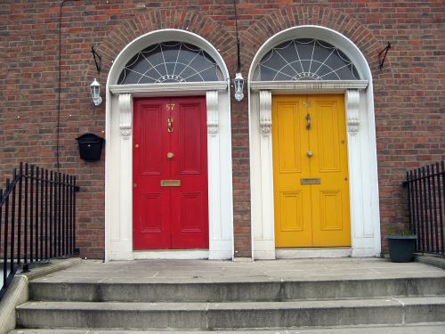 ireland door colors