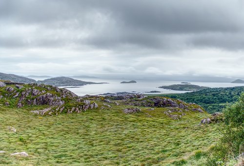 ireland  sea  landscape