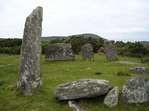 ireland stone circle landscape