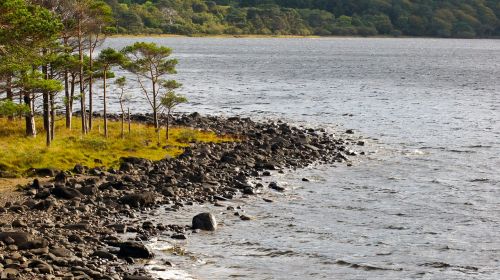 ireland rock beach