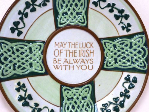 Irish Blessing Plate