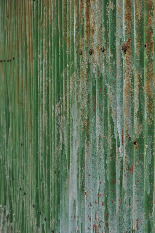iron corrugated rust
