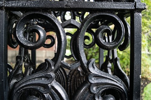 iron  fence  metal