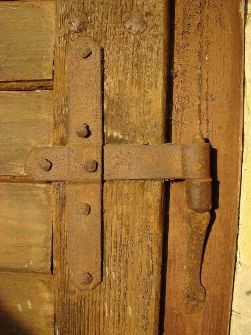iron door antique ancient crafts memory
