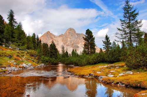 iron fork fanes dolomites