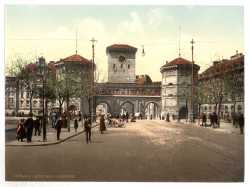 Isar Gate Munich Bavaria Germany