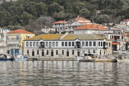 island building thasos