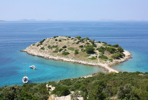 island  sea  croatia