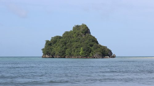 island  ocean  isolated