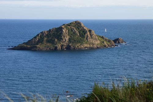 island landscape sea