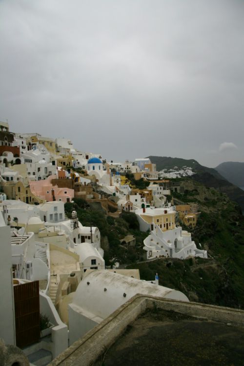 Island Of Santorini Blue Church