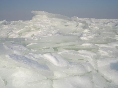 island of usedom winter ice