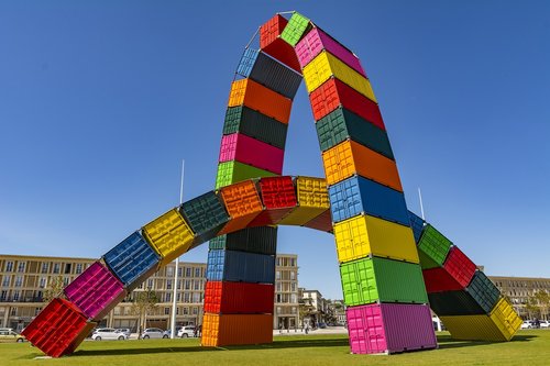 iso  container  sculpture