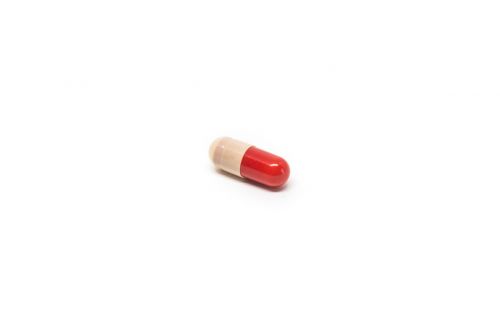 isolated medicine pill