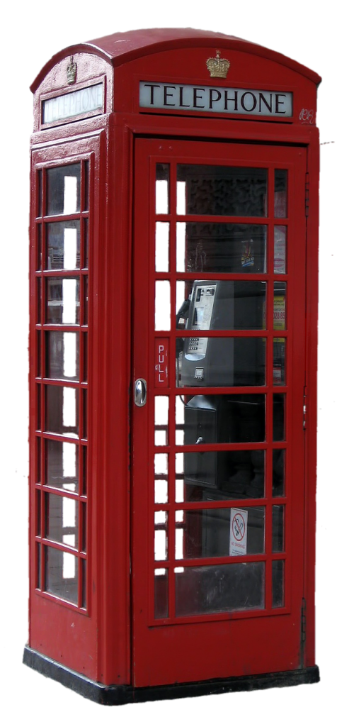 isolated telephone house phone