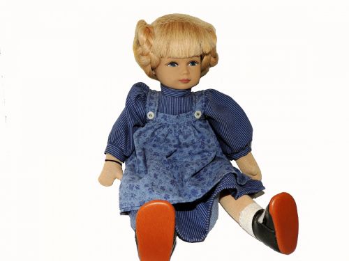 Isolated Heidi Doll