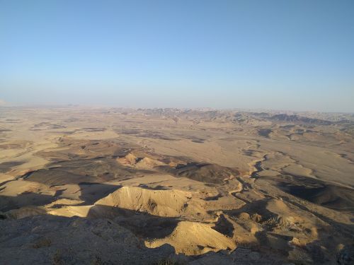 israel endless desert