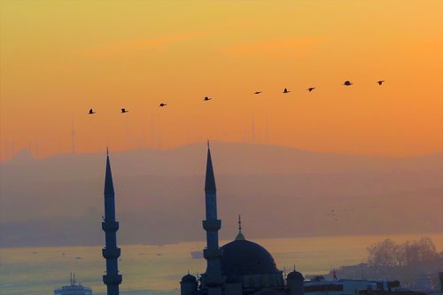 istanbul  cami  minaret