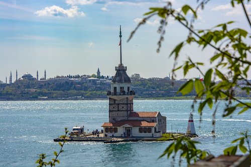 istanbul  the maiden's tower  date