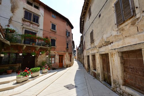 istria  old town  architecture
