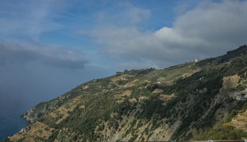 italy terraces coastline