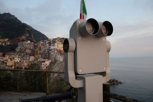 italy binoculars holiday