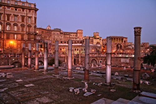 italy rome forum of trajan