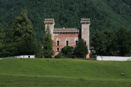 near chiavenna castelmur palace italy