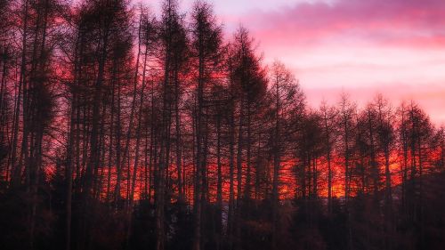 italy sunset dusk