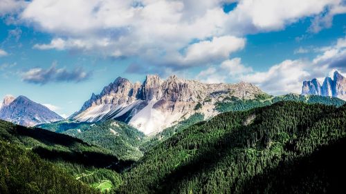 italy mountains sky