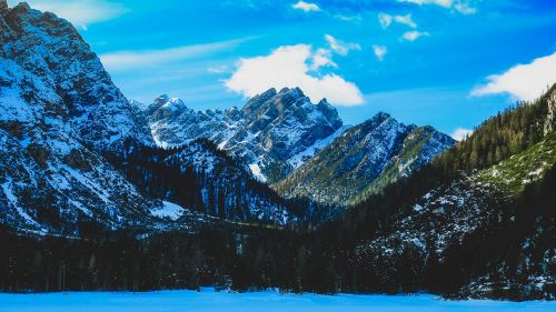 italy mountains meadow