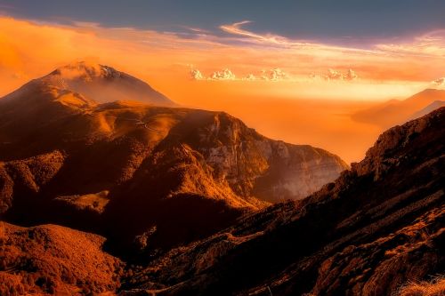 italy mountains landscape