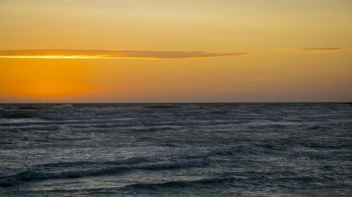 italy sunset beach