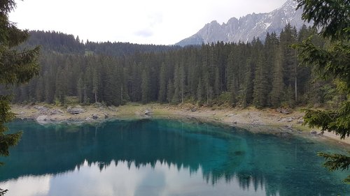 italy  lake  blue