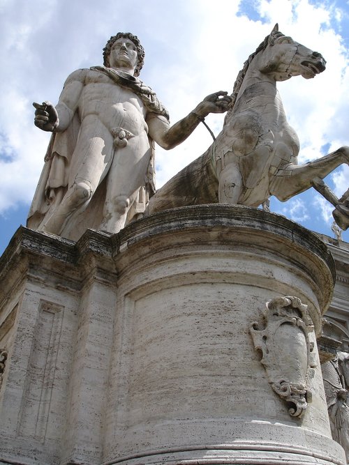 italy  rome  statue