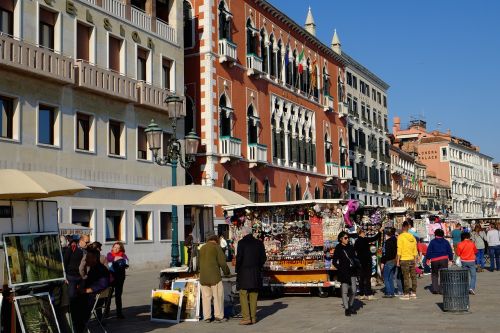 italy venice facades