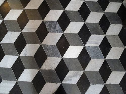 floor pattern squares