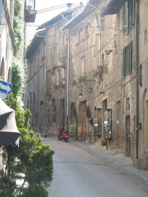 Italy Assisi Street