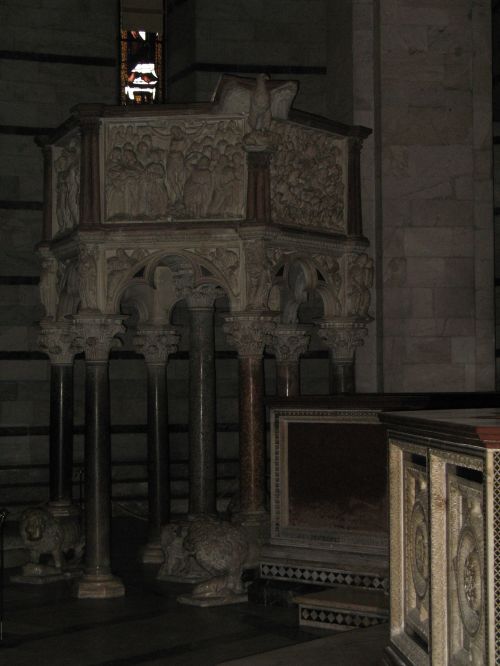 Italy Church Pulpit