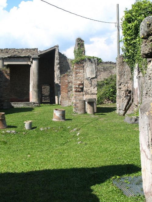 Italy Pompeii Ruins