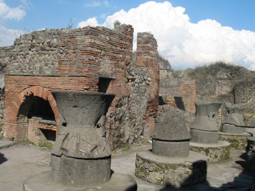 Italy Pompeii Ruins