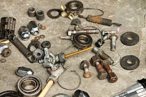 items  motorcycle  screw