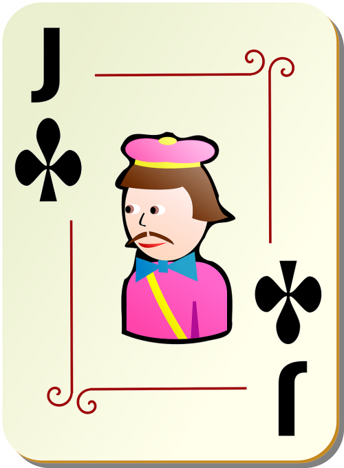 jack clubs playing cards