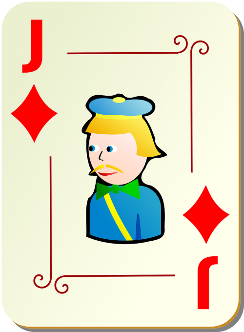 jack diamonds playing cards