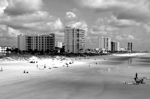 jacksonville beach  florida  ocean